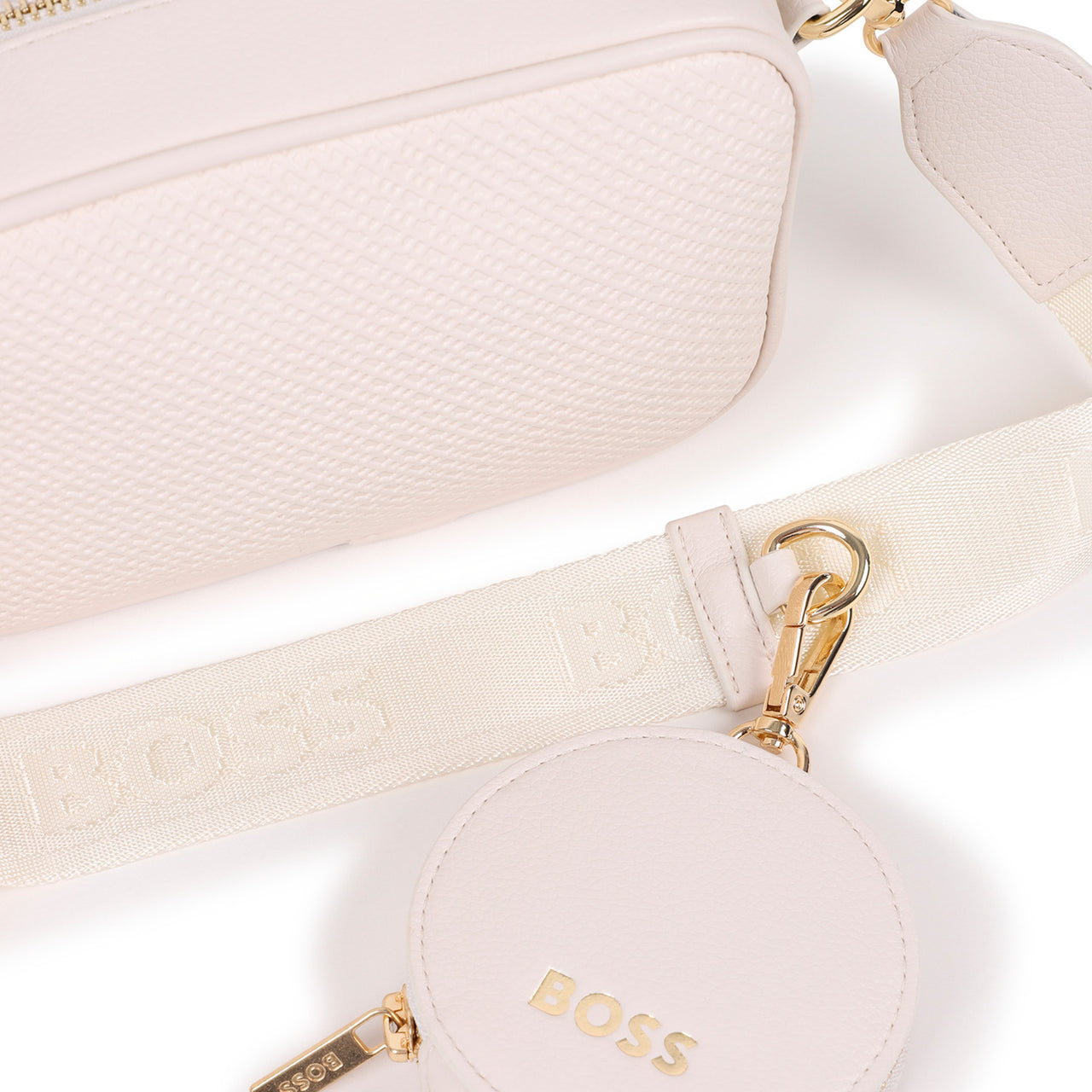 BOSS Bolsa lara nilla color beige