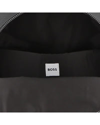 Thumbnail for BOSS backpack para niño y Teen color negro bolsa frontal all over print logo