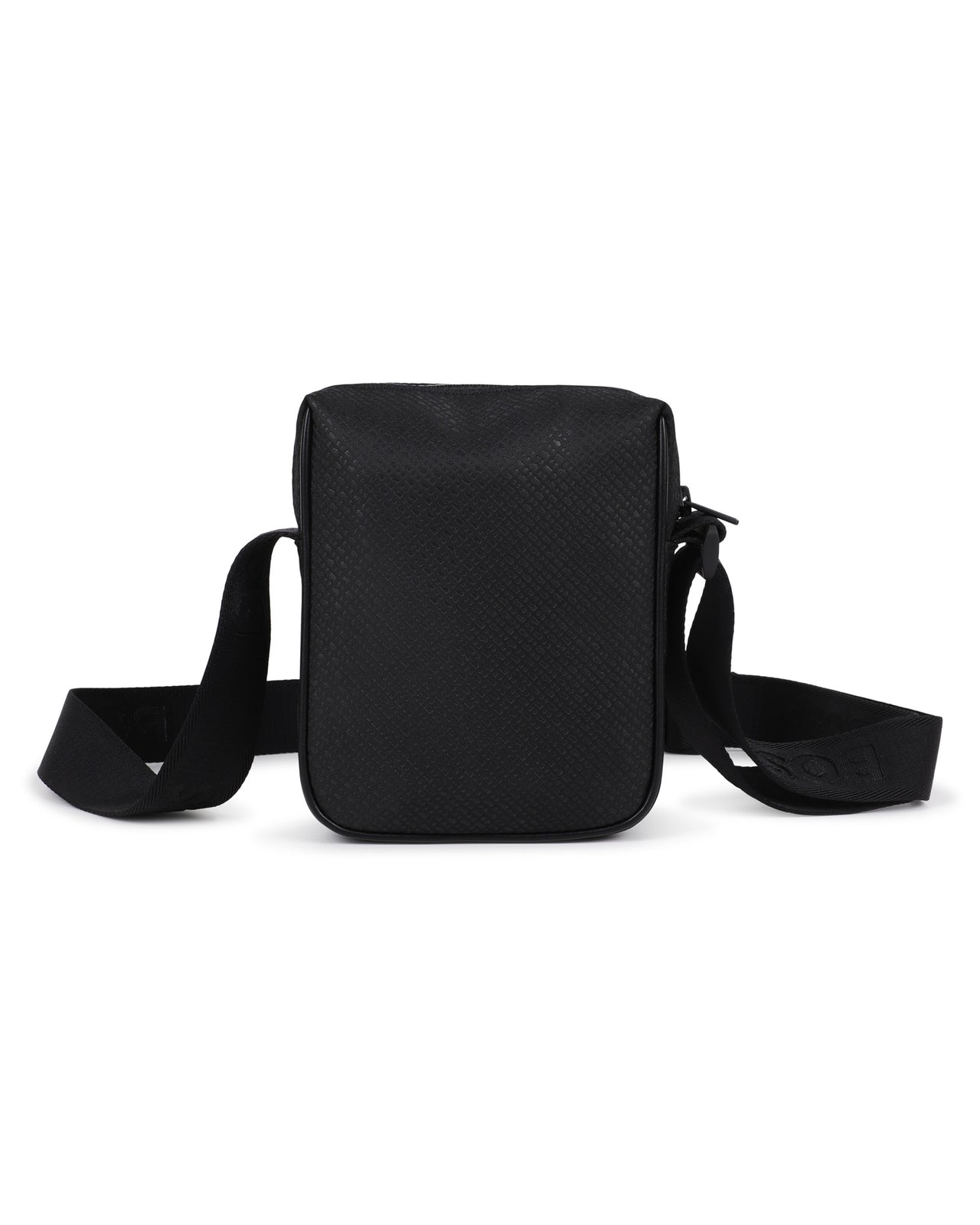 Boss cross body o pasaportera para niño y teen negra
