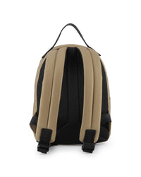 Thumbnail for BOSS backpack para niño y Teen color beige con detalles negros bolsa frontal