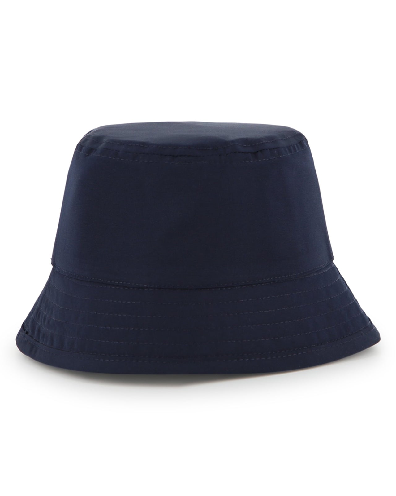 BOSS Gorro para bebe reversible azul claro y marino por el otro lado