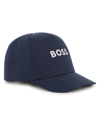 Thumbnail for BOSS Gorra para bebe marino print logo