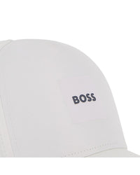 Thumbnail for BOSS Gorra para bebe blanca pequeño logo en relieve