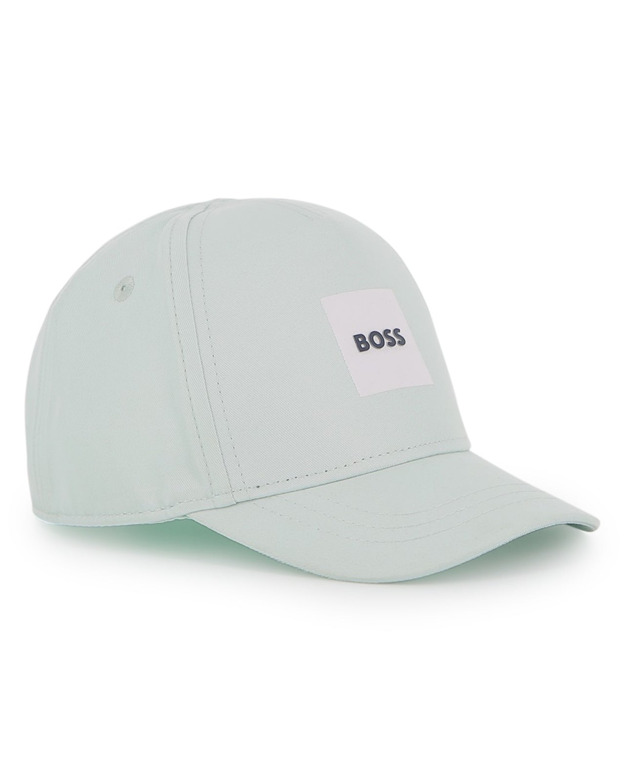 BOSS Gorra para bebe color menta pequeño logo en relieve