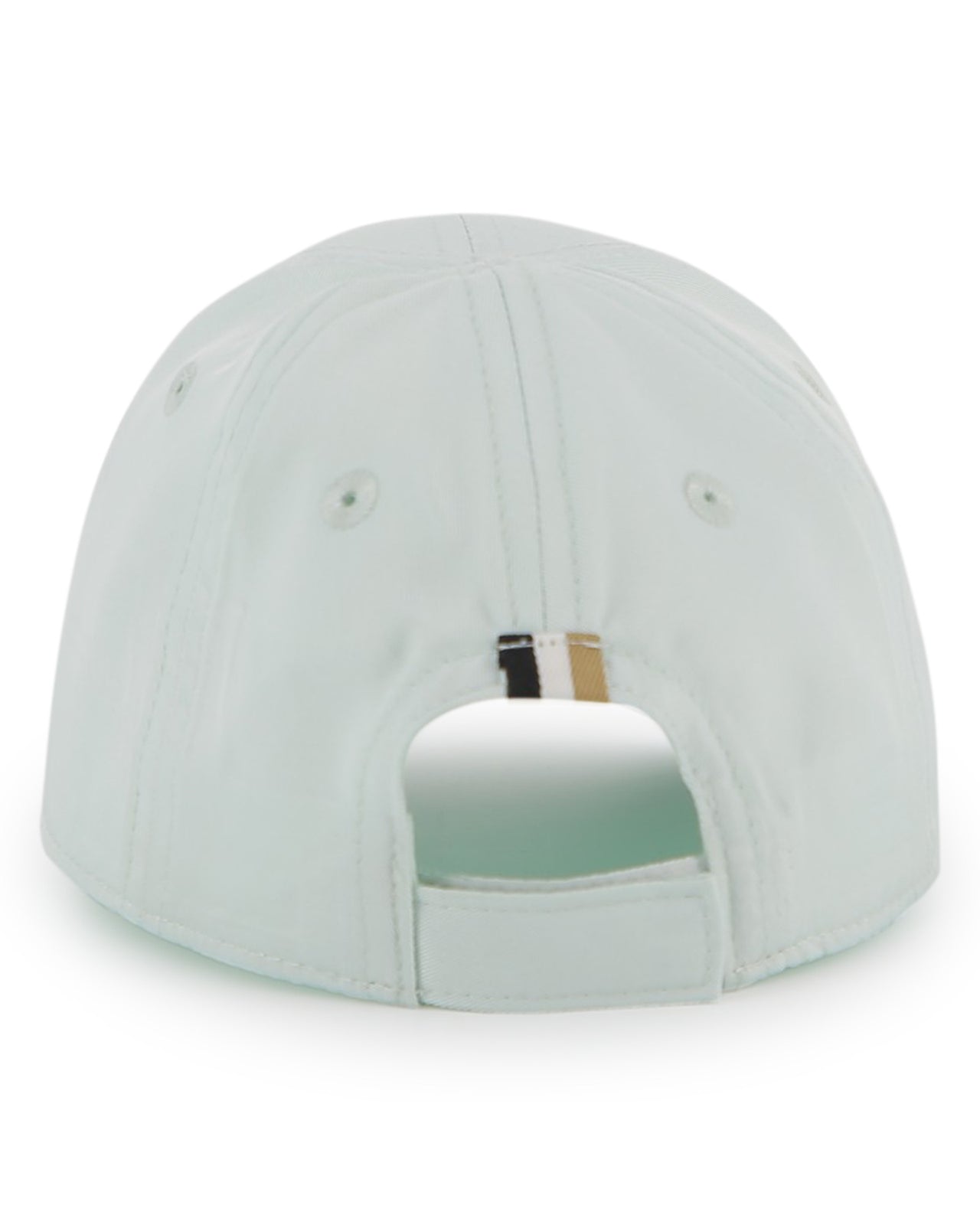 BOSS Gorra para bebe color menta pequeño logo en relieve