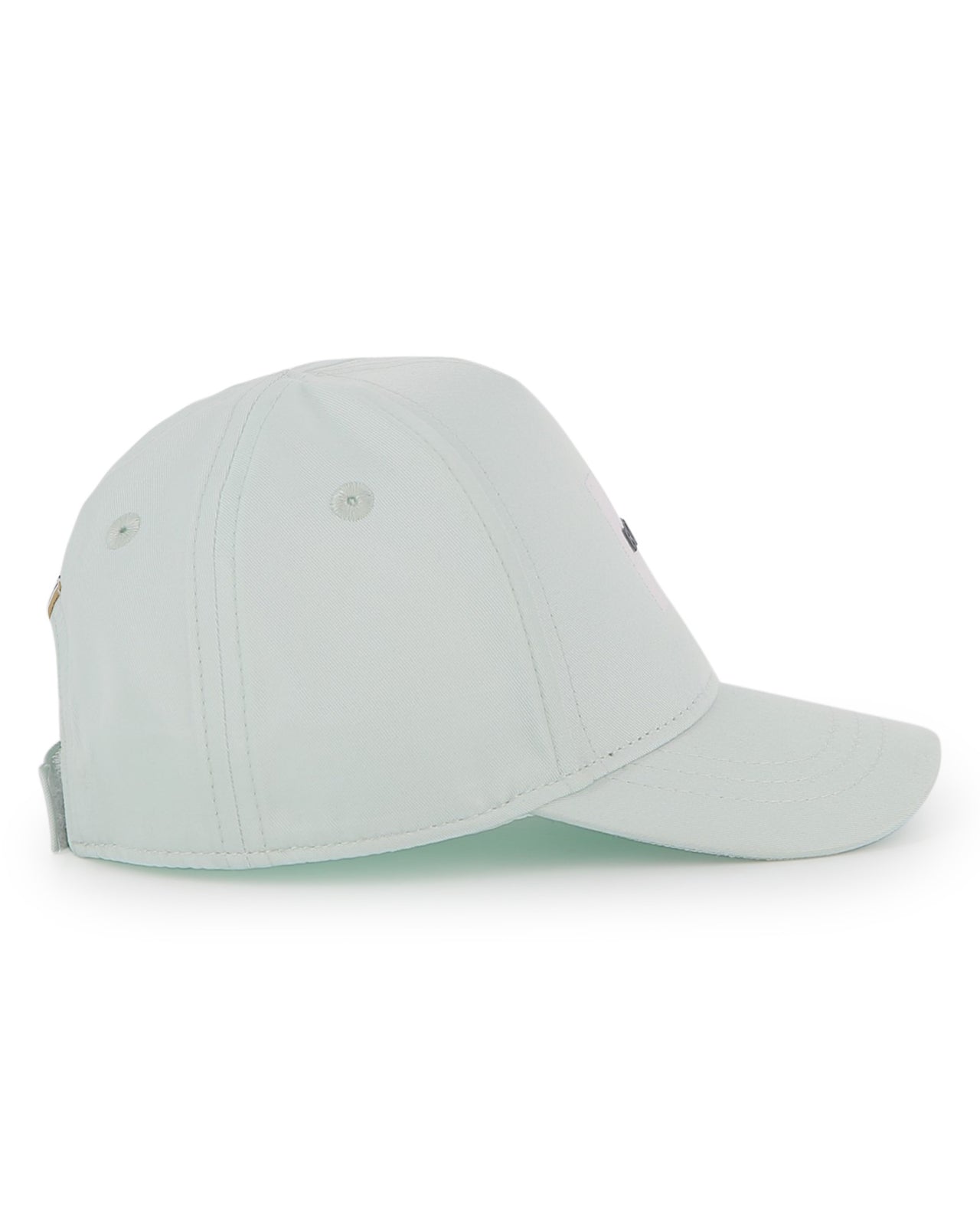 BOSS Gorra para bebe color menta pequeño logo en relieve