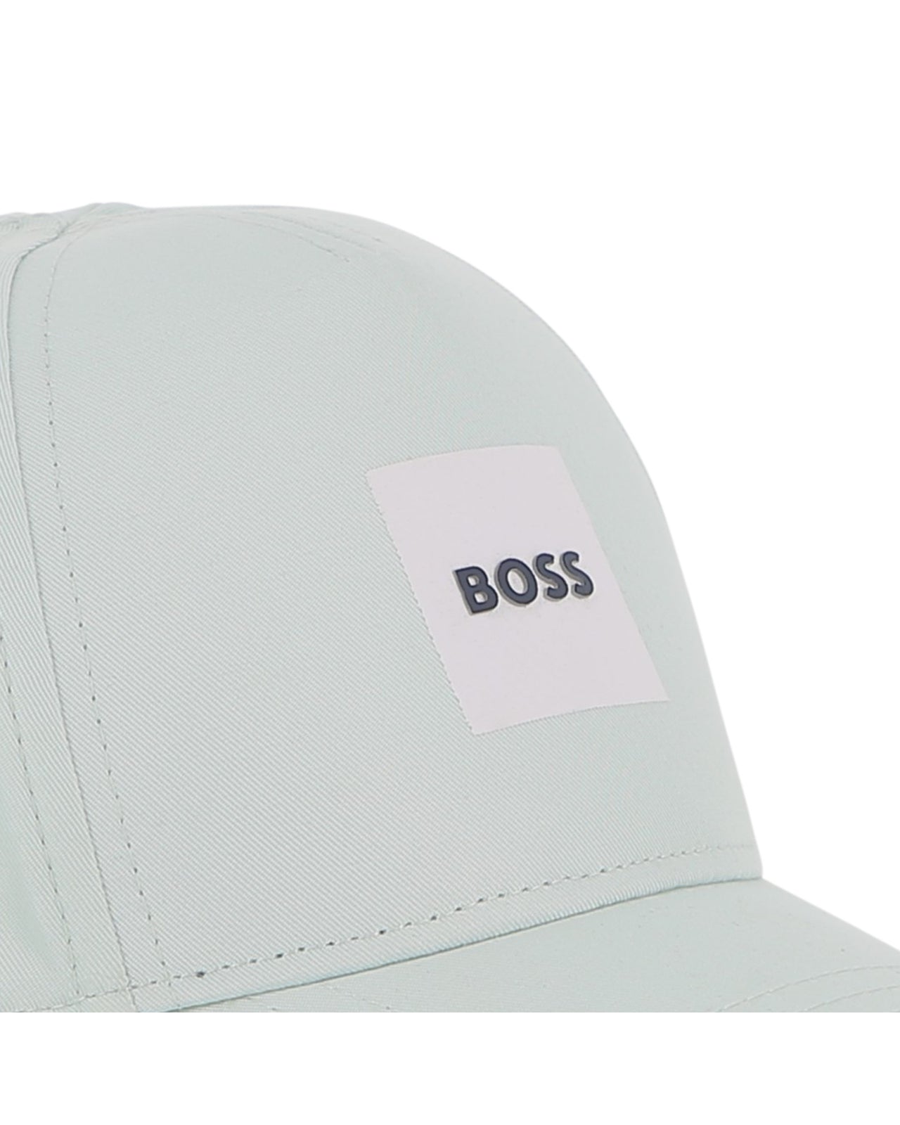 BOSS Gorra para bebe color menta pequeño logo en relieve