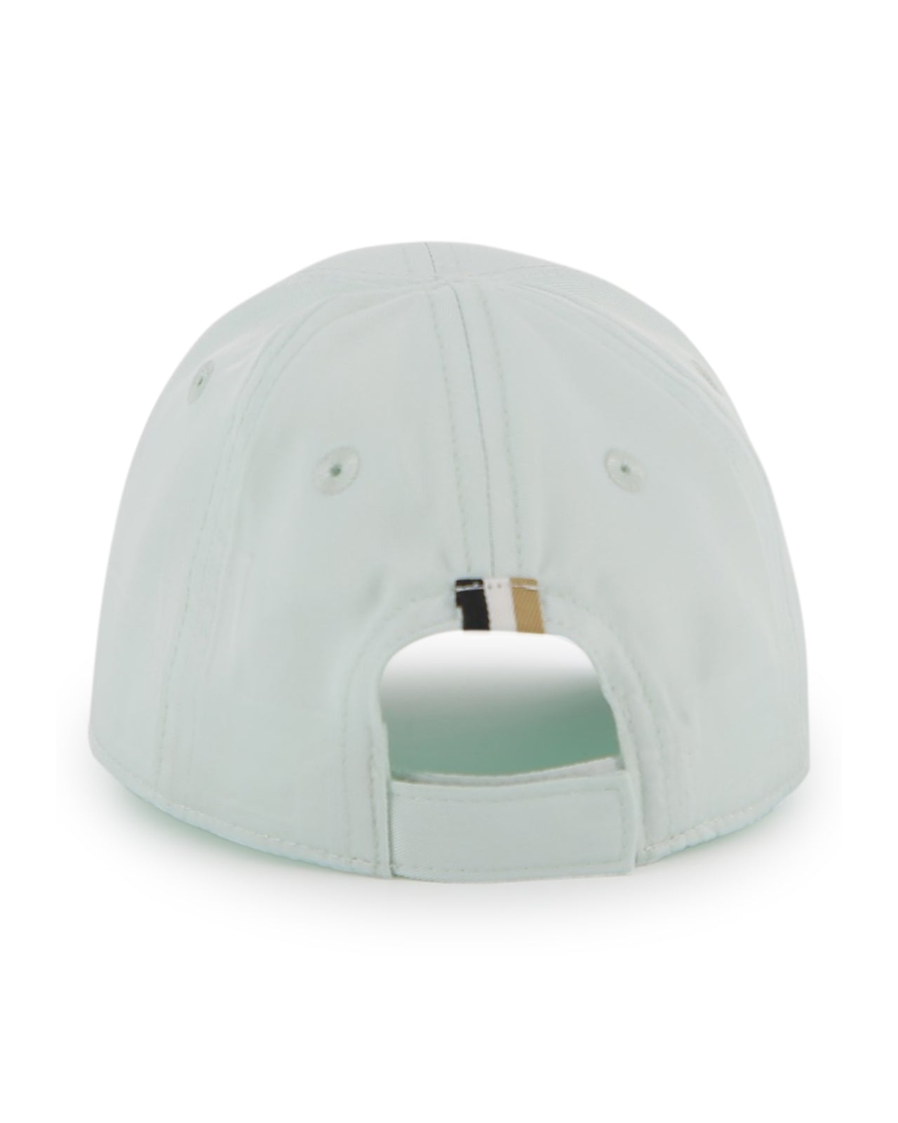 BOSS Gorra para bebe color menta pequeño logo en relieve