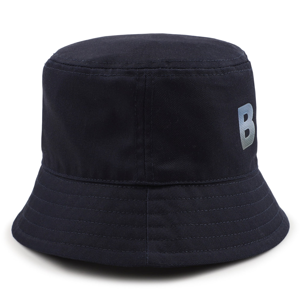 BOSS Gorro para bebe azul marino logo brillante