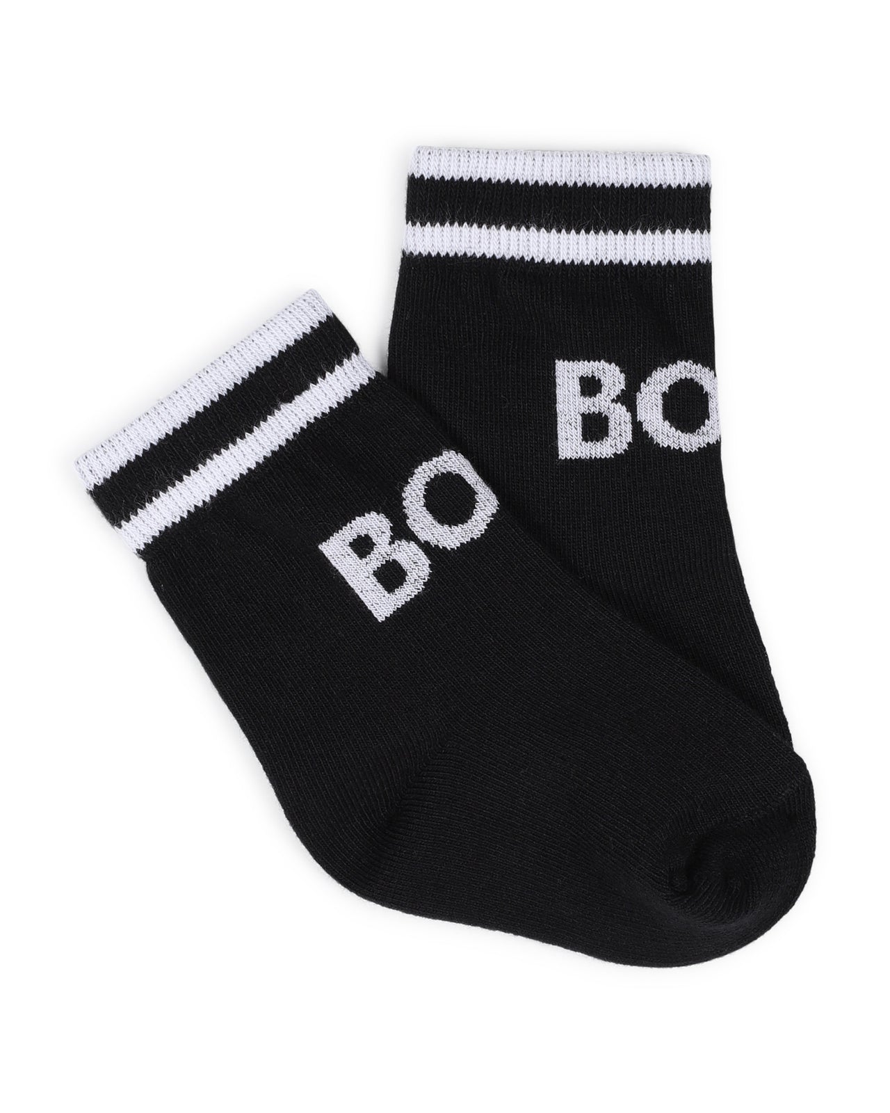 BOSS Set de 3 paraes de calcetines para bebe en tonos cookie y blanco
