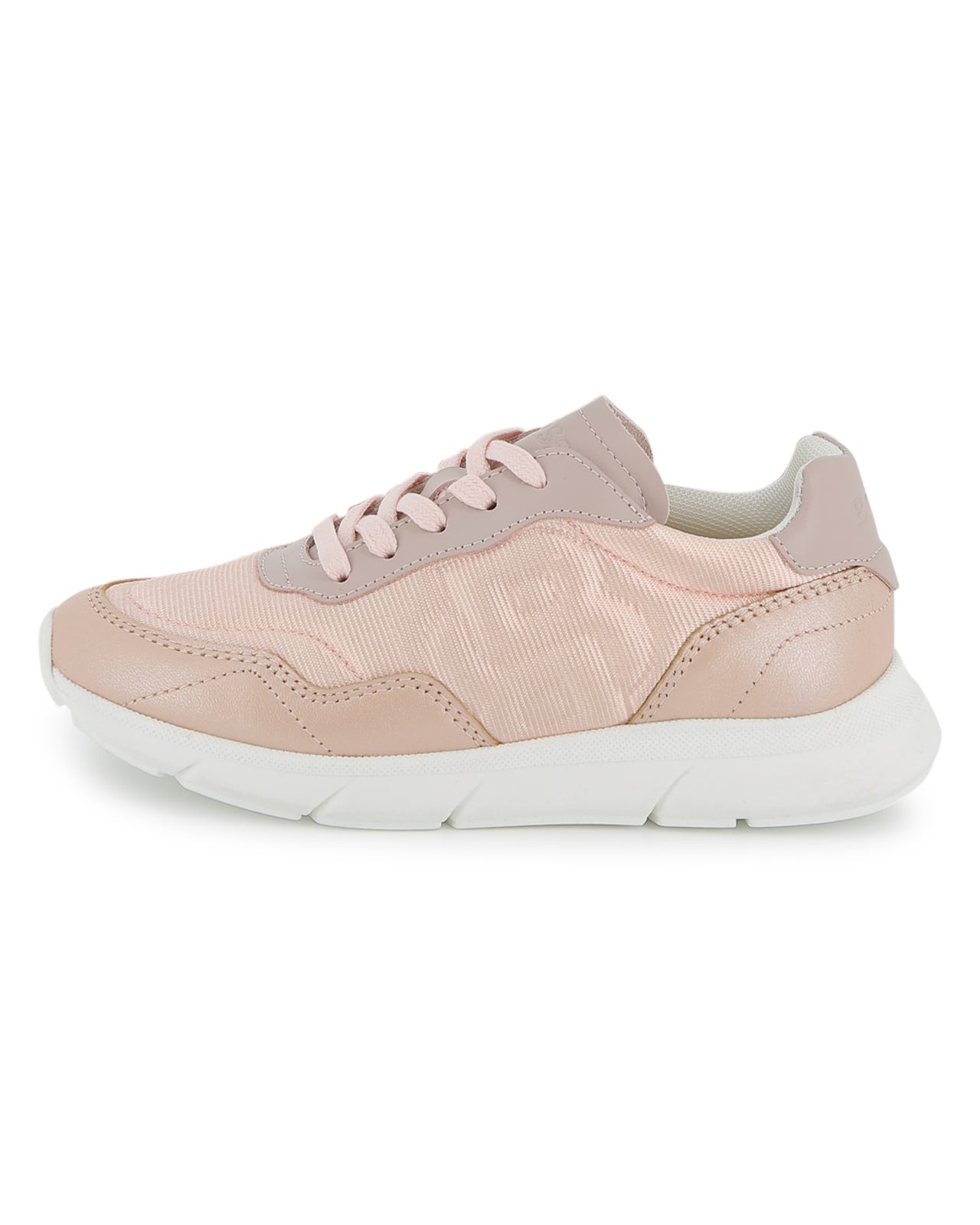 Boss tenis para niña y teen con agujetas rosas saten
