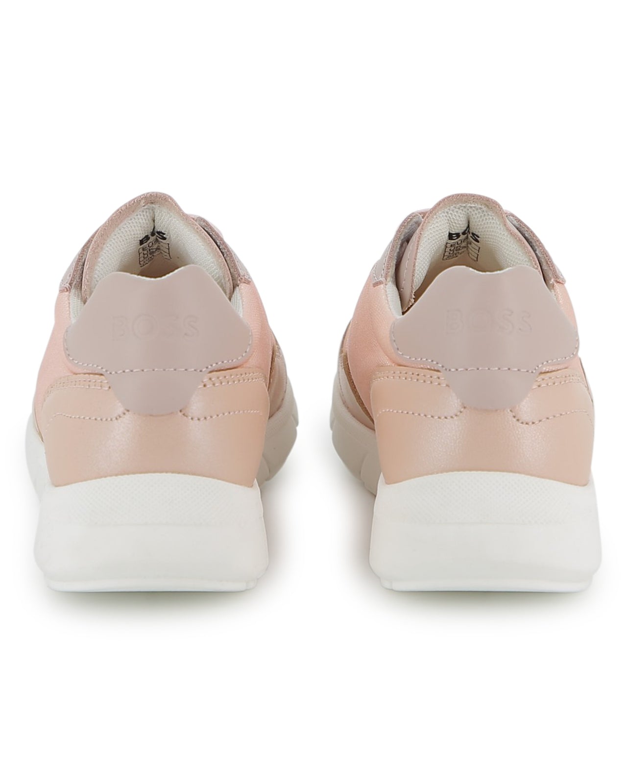 Boss tenis para niña y teen con agujetas rosas saten