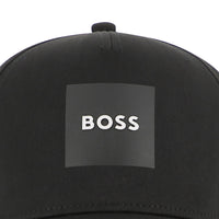 Thumbnail for BOSS Gorra negra para niño y teen logo plastificado en relieve
