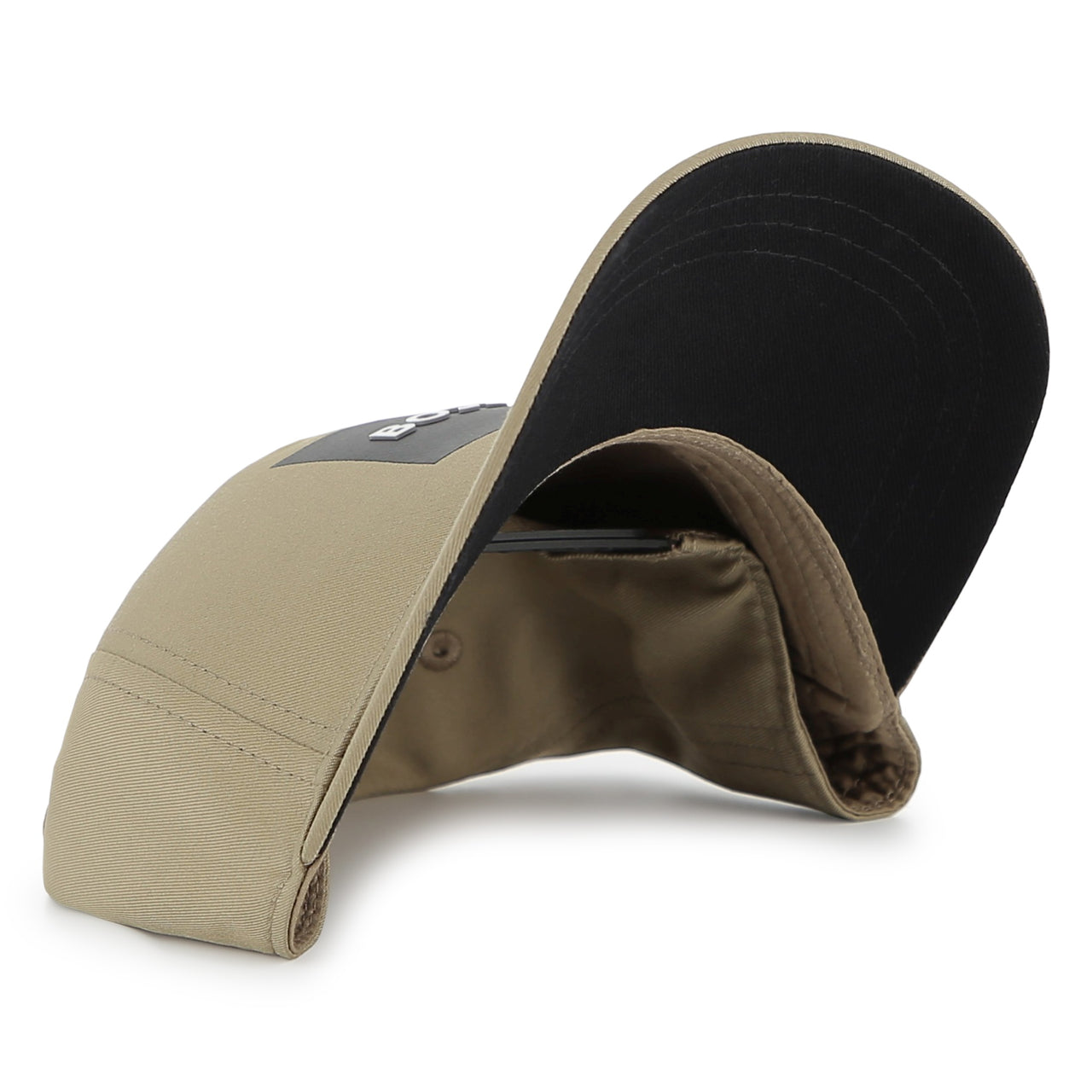 BOSS Gorra cookie para niño y teen logo plastificado en relieve