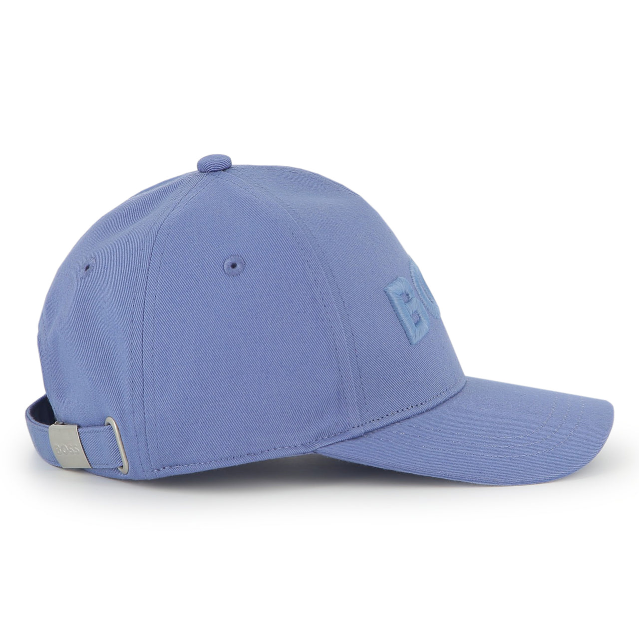 BOSS Gorra azul para niño y teen logo bordado al tono