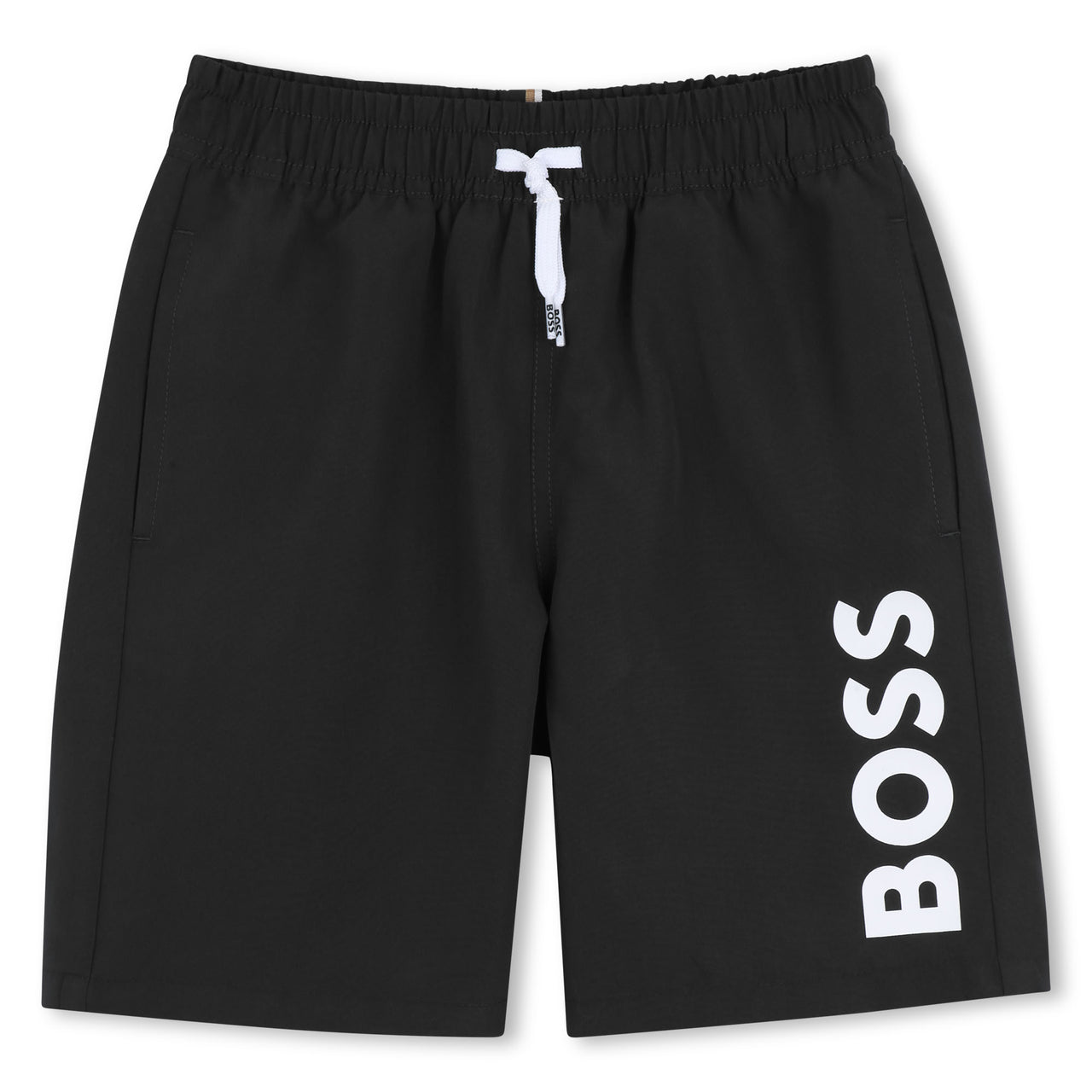 BOSS Surfer o traje de baño para niño y teen negro