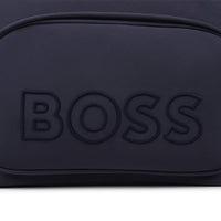 Thumbnail for BOSS Pañalera con accesorios, ajustable, color marino con llavero peluche osito