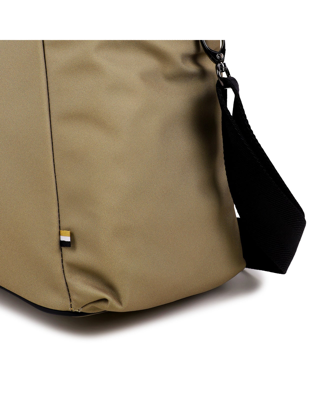 BOSS Pañalera con accesorios, ajustable, color beige detalles en negro