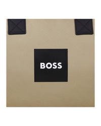 Thumbnail for BOSS Pañalera con accesorios, ajustable, color beige detalles en negro