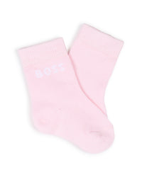 Thumbnail for BOSS Set de 3 paraes de calcetines para bebe niña entonos blanco y rosa