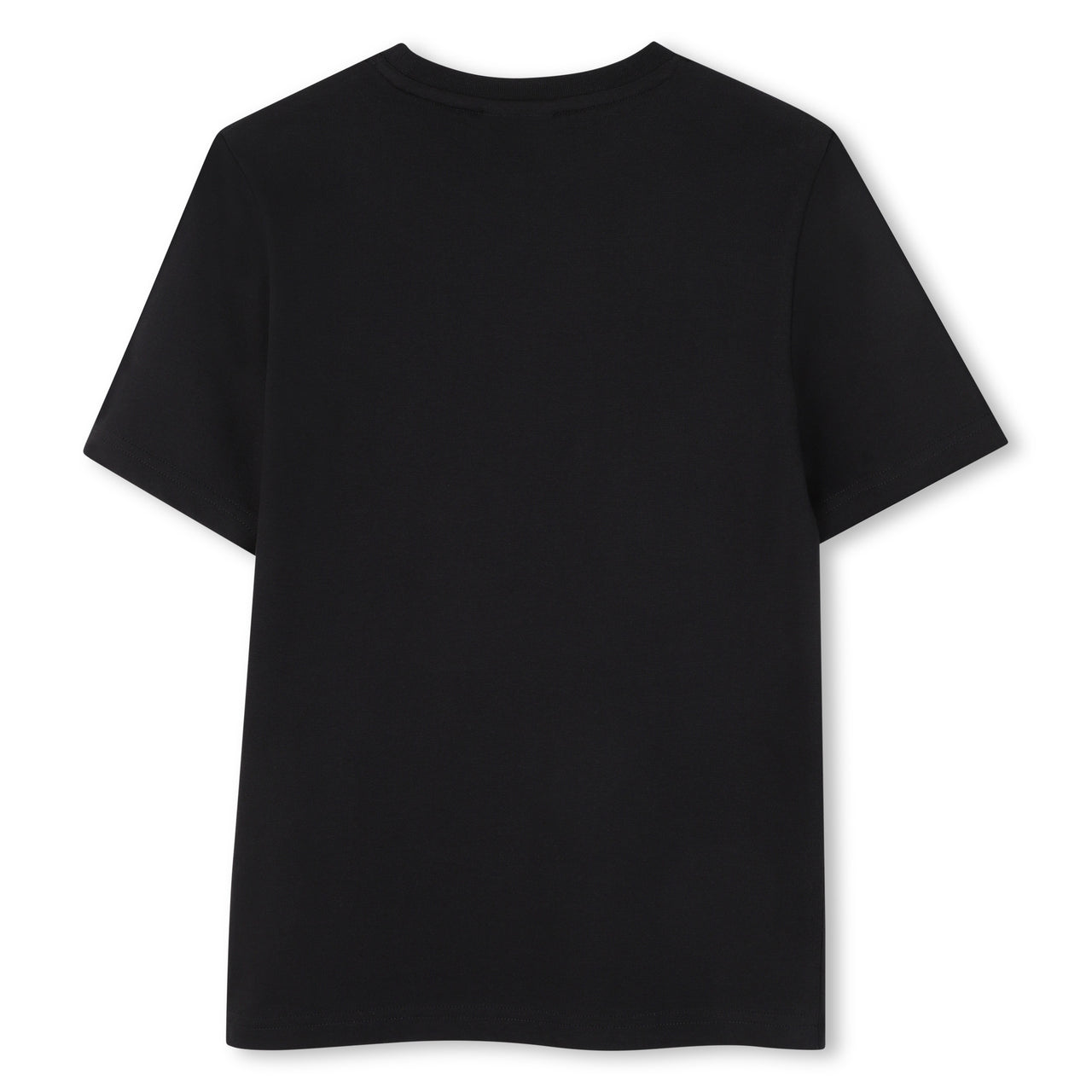 BOSS Playera para niño y teen, Color negro, multi logo mundial DEU
