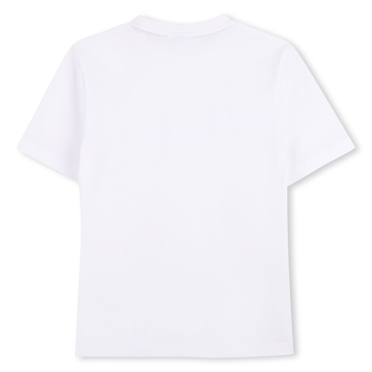 BOSS Playera para niño y teen, Color blanco, multi logo mundial ENGLAND