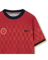 Thumbnail for BOSS Playera para niño y teen, Color rojo, mundial SPAIN