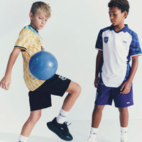 Thumbnail for BOSS short o bermuda para niño y Teen tipo pants con jaretas ajustable azul