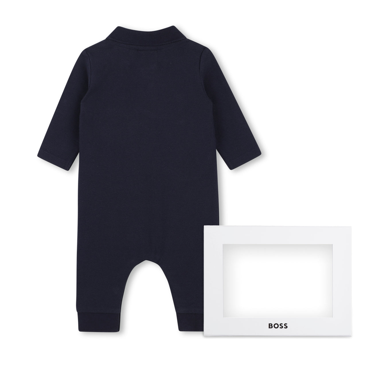 BOSS Mameluco para bebe marino 100% COTON