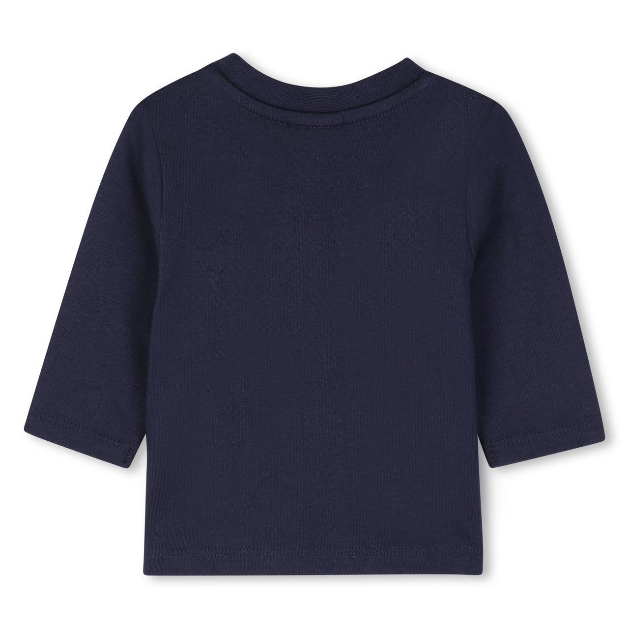 BOSS Overall para bebe con playera azul marino