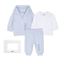 Thumbnail for BOSS Set de pants con playera para bebe beige