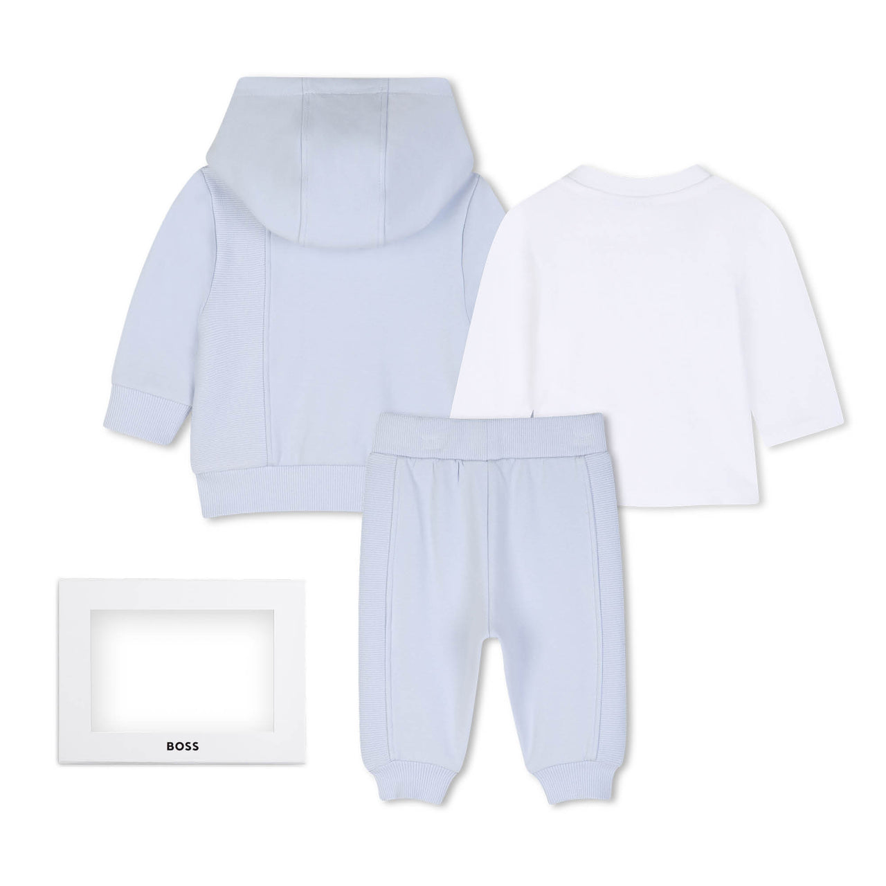 BOSS Set de pants con playera para bebe beige