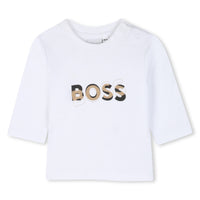Thumbnail for BOSS Set de pants con playera para bebe cookie tribanda