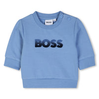 Thumbnail for BOSS Set de playera y sudadera para bebe en tonos azules