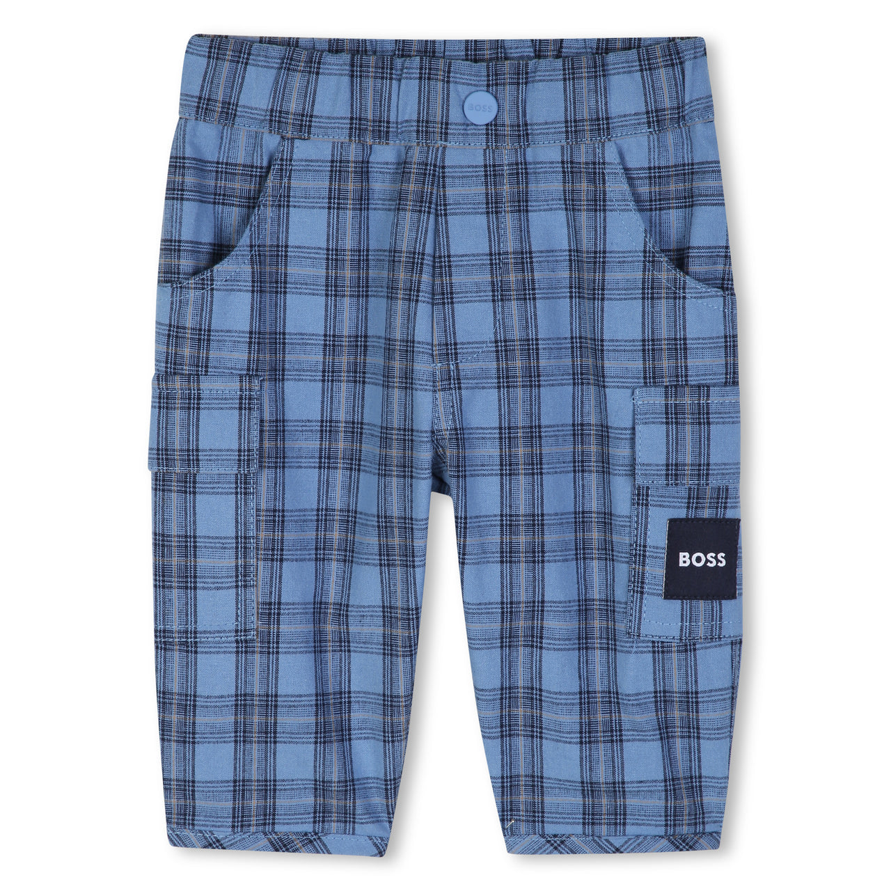BOSS Set de playera y sudadera para bebe en tonos azules