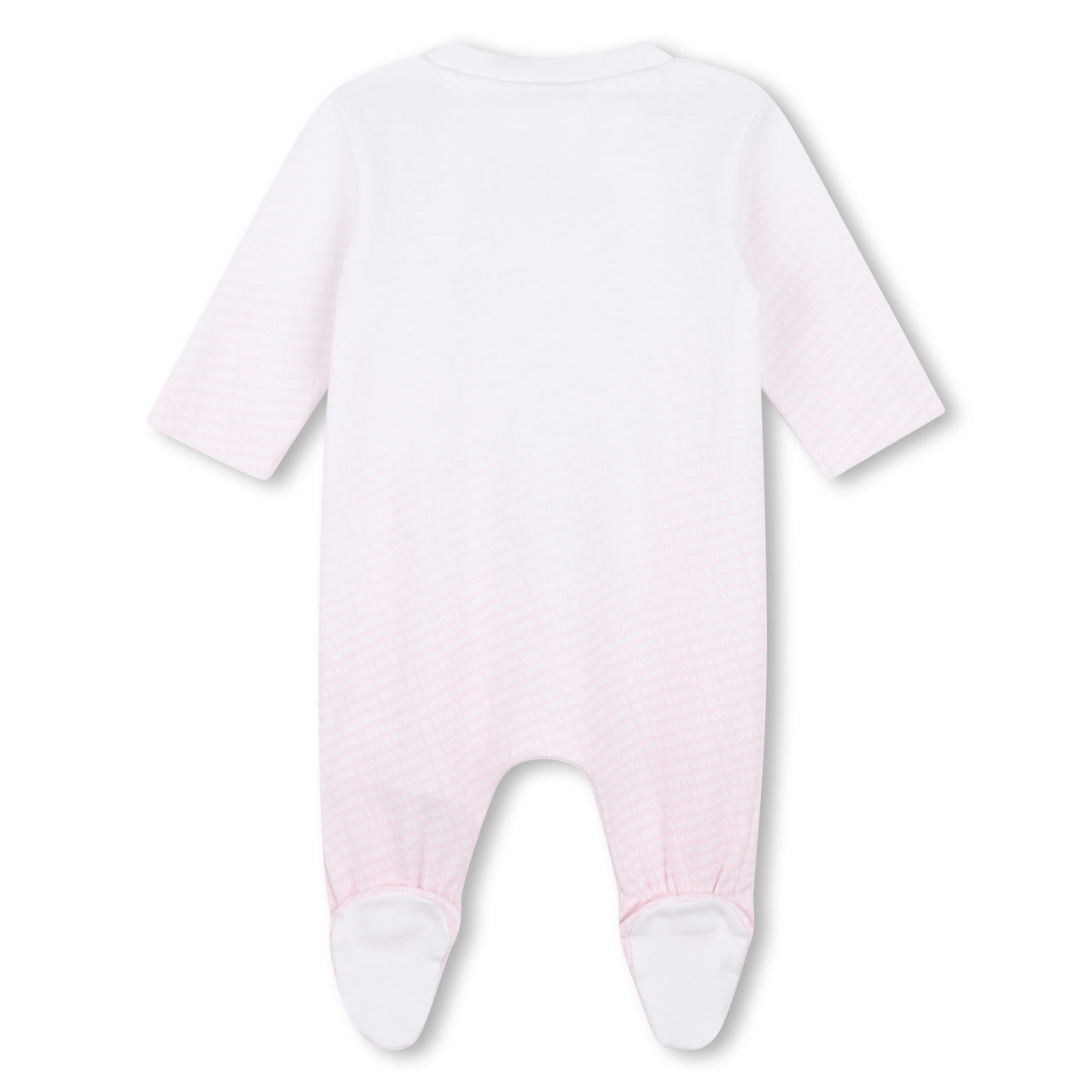 BOSS Mameluco para bebe niña rosa con babero y gorrito