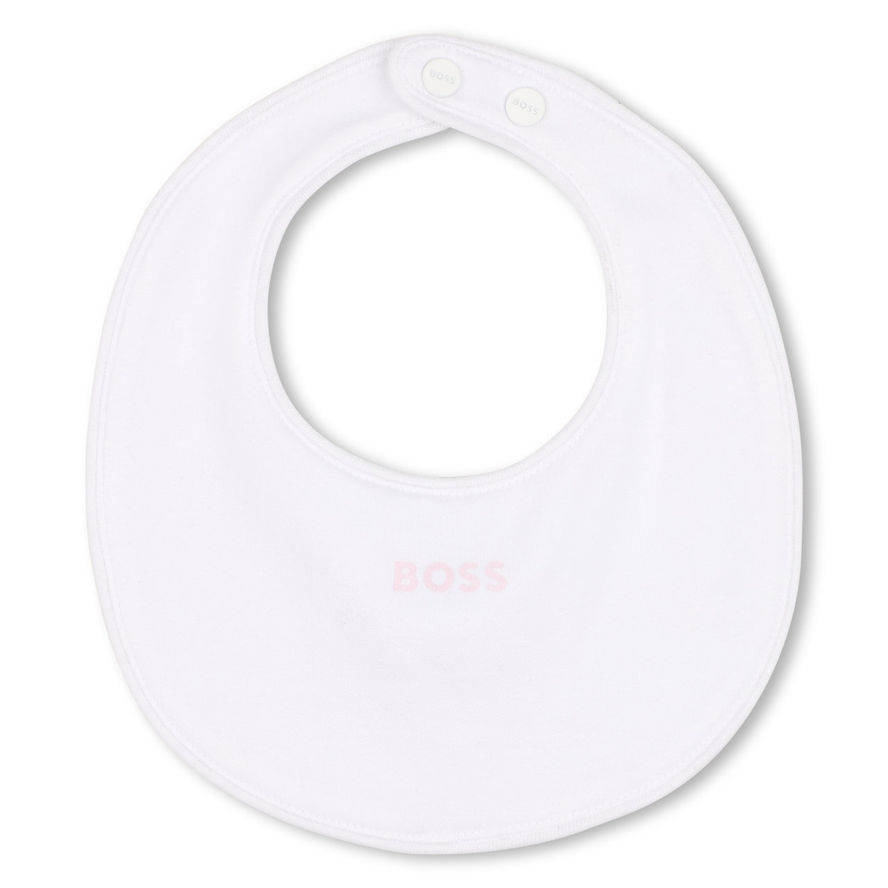 BOSS Mameluco para bebe niña rosa con babero y gorrito