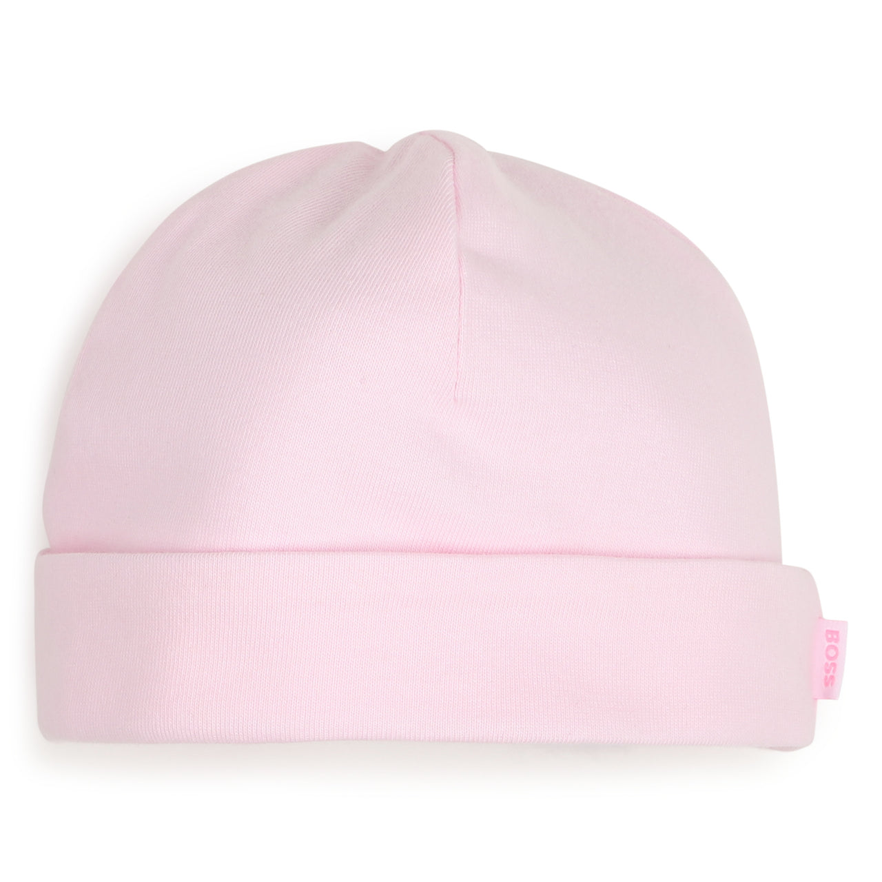 BOSS Set de Mameluco para bebe niña rosa con gorrito