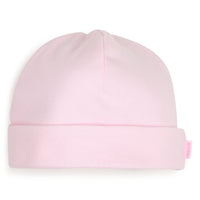 Thumbnail for BOSS Set de Mameluco para bebe niña rosa con gorrito
