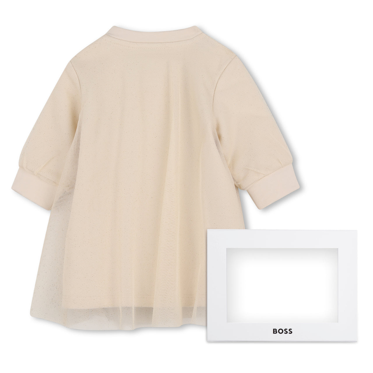 BOSS Vestido para bebe dorado elegante