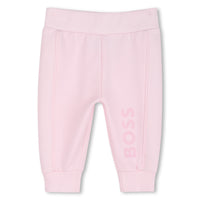 Thumbnail for BOSS Set de pants con playera para bebe niña rosa