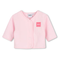 Thumbnail for BOSS Set con playera para bebe niña rosa