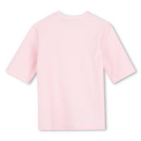 Thumbnail for BOSS Set con playera para bebe niña rosa