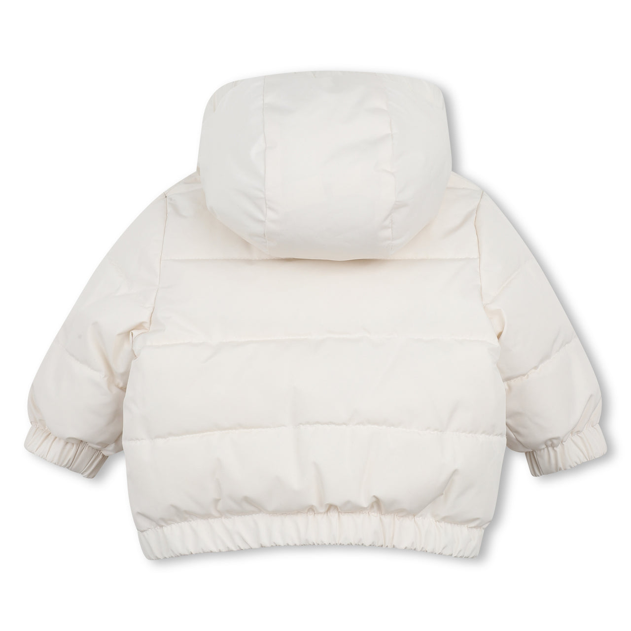 BOSS Chamarra para bebe, niña, reversible, rosa y blanco