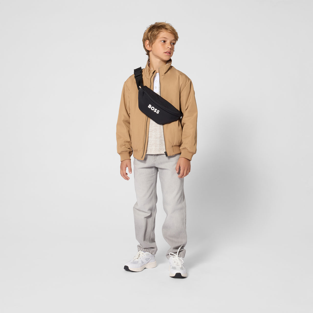 BOSS Jeans para niño y teen gris