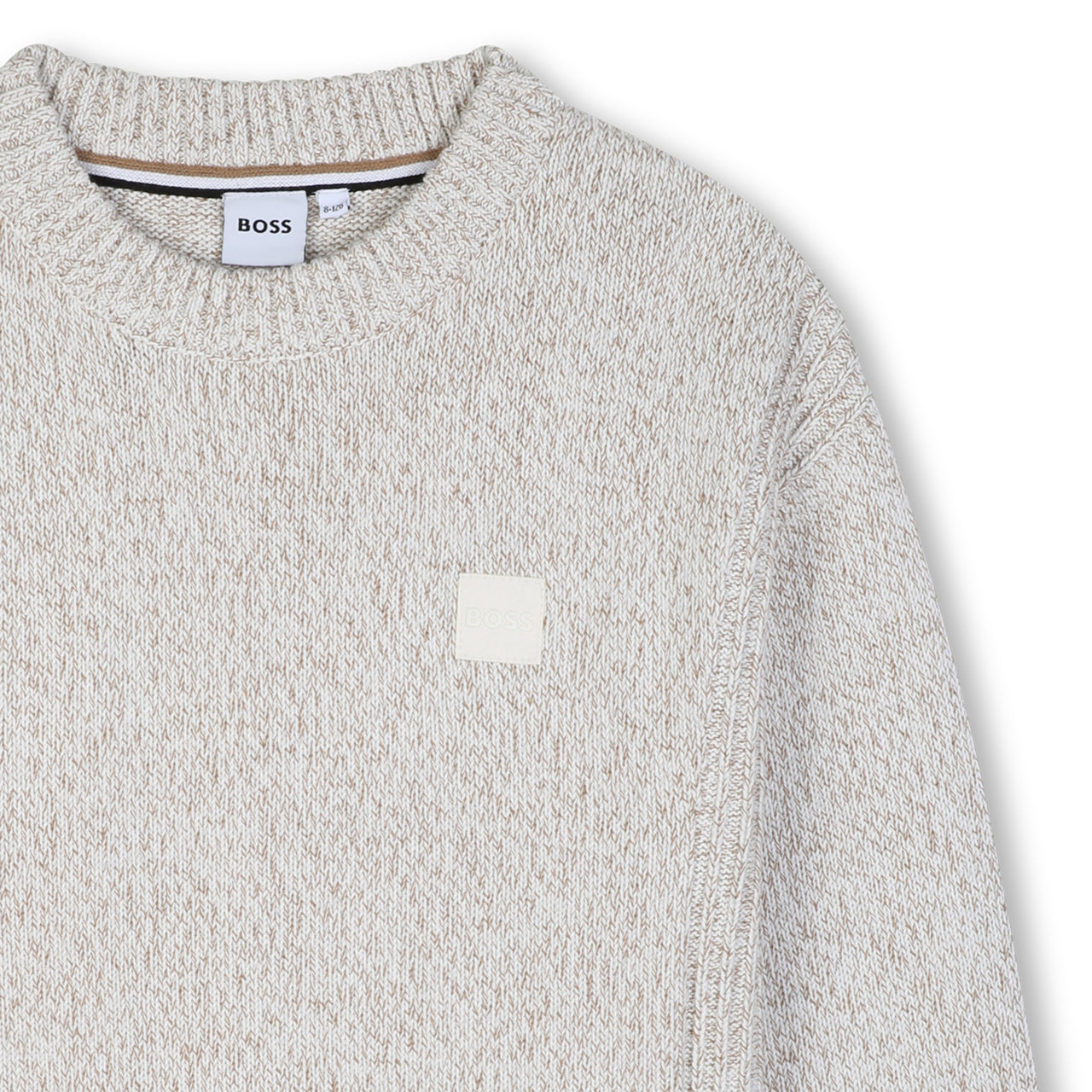 BOSS Sweter para niño y teen beige