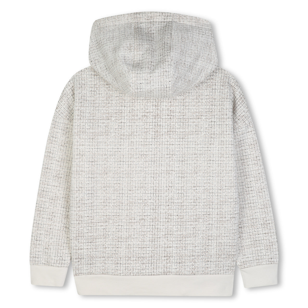 BOSS Sudadera para niño y teen beige tipo tejido