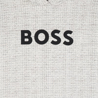 Thumbnail for BOSS Sudadera para niño y teen beige tipo tejido