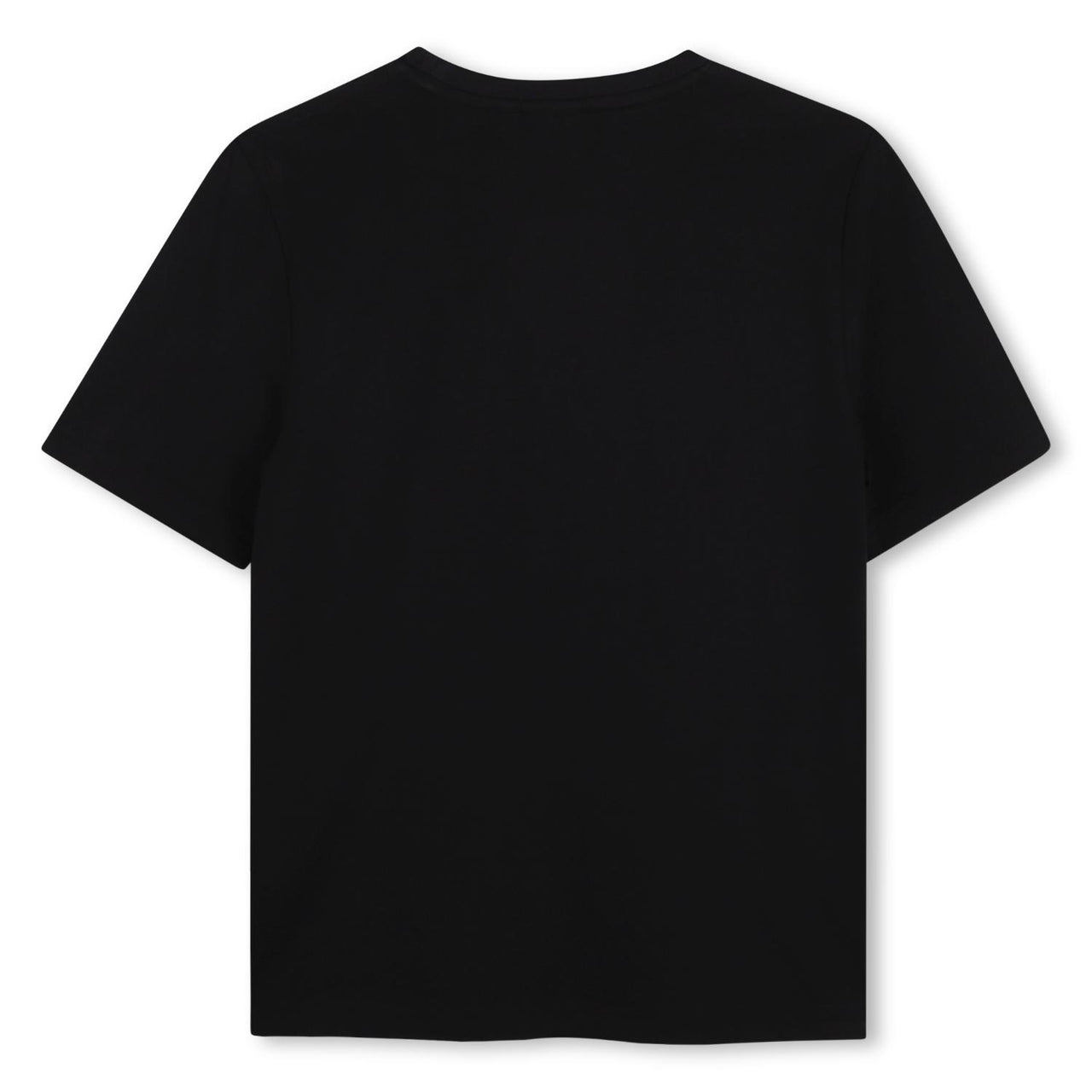 BOSS playera para niño y teen color negra logo al frente explore the world