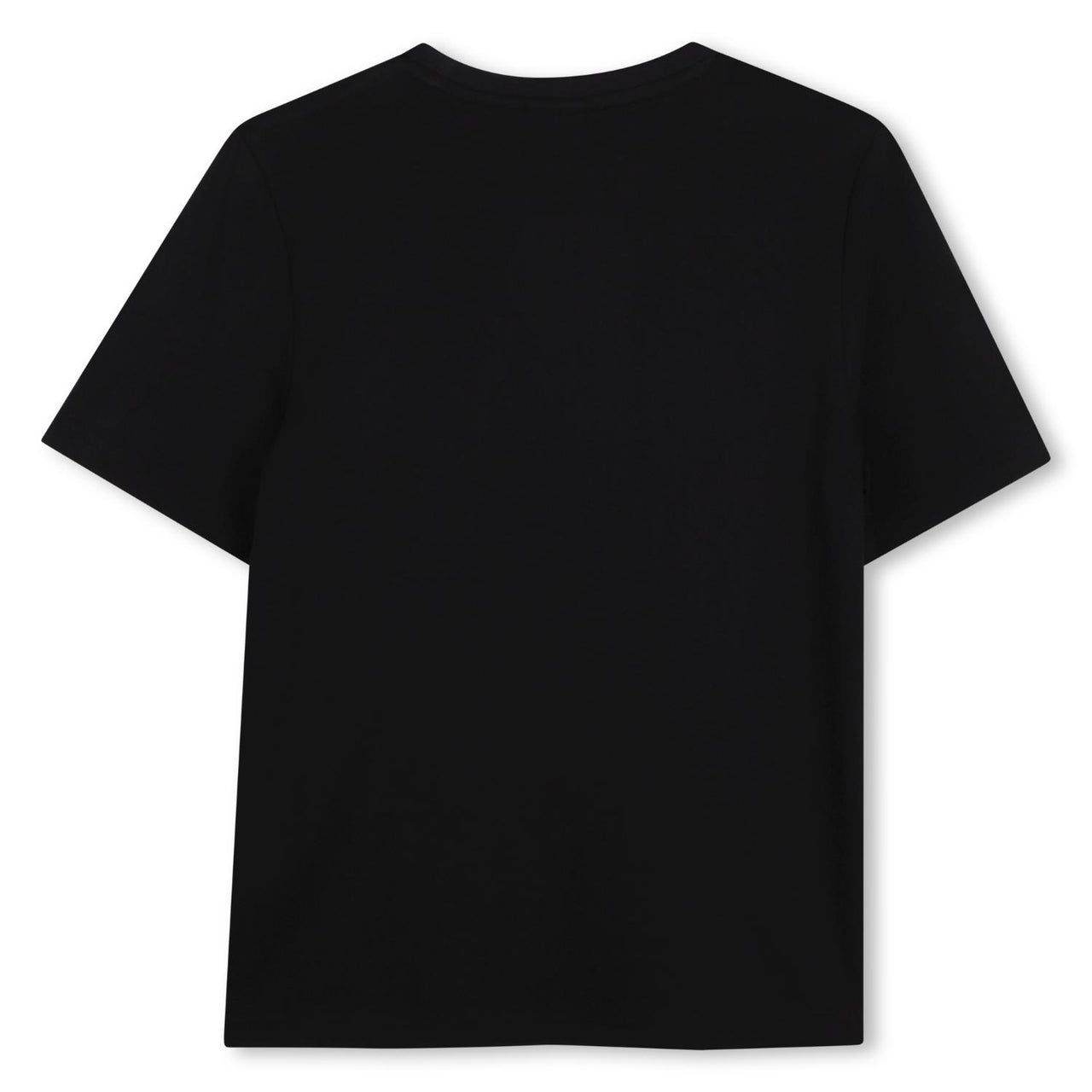 BOSS playera para niño y teen color negra logo al tono
